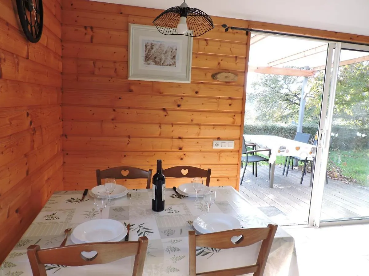 Les Chalets De Barruerot - Jacuzzi Spa Privatif - Chalet Meleze Peyrusse-Grande Holiday home