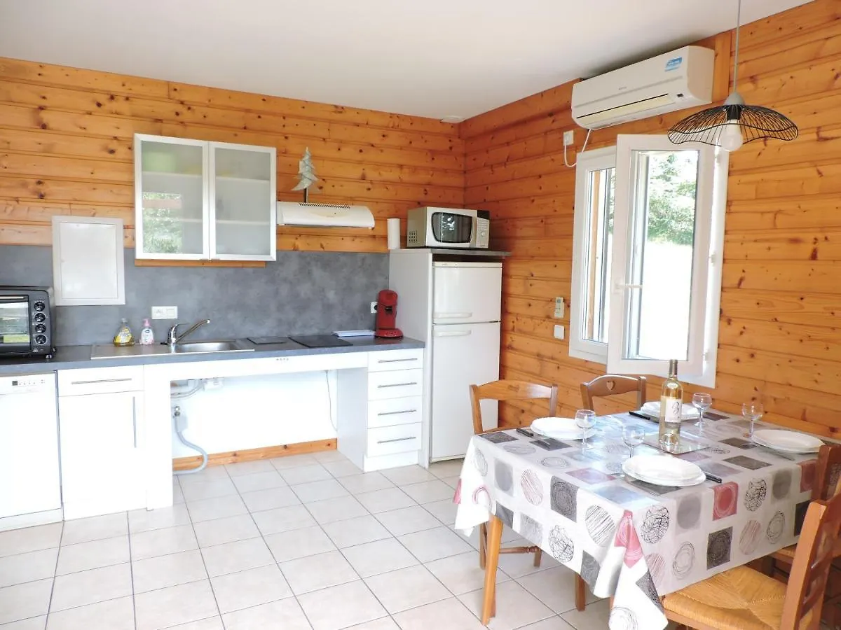 Les Chalets De Barruerot - Jacuzzi Spa Privatif - Chalet Meleze Peyrusse-Grande 0*,