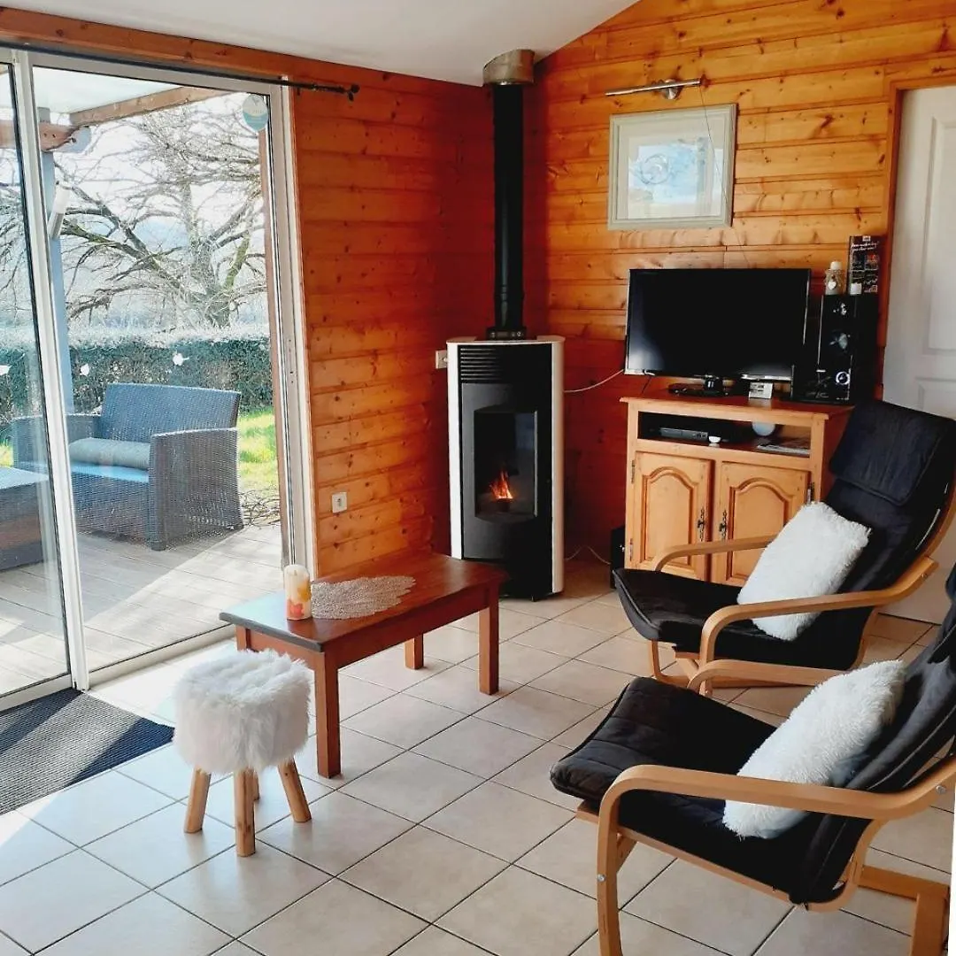 Les Chalets De Barruerot - Jacuzzi Spa Privatif - Chalet Meleze Peyrusse-Grande Holiday home