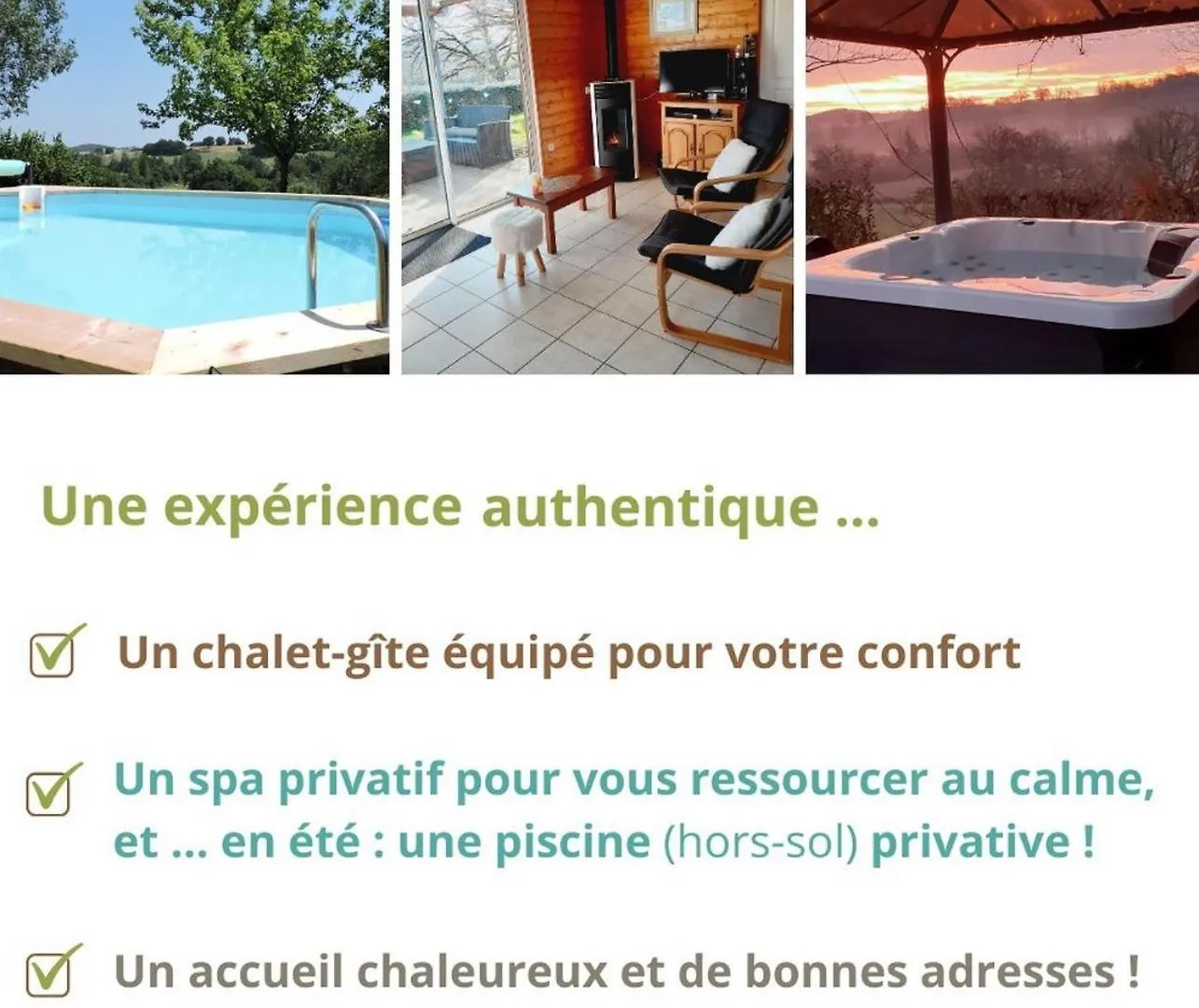 Holiday home Les Chalets De Barruerot - Jacuzzi Spa Privatif - Chalet Meleze Peyrusse-Grande France